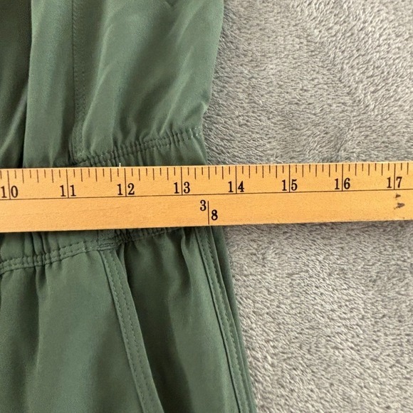 Patagonia Fleetwith Jumpsuit Womens XS Green Stretch‎ One Piece Romper Pockets - Picture 10 of 14